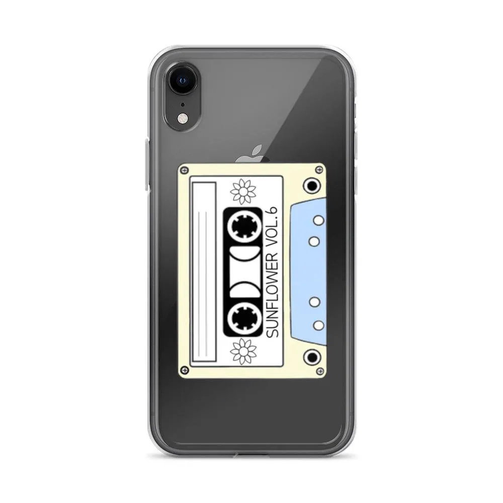 Cassette Clear iPhone Case