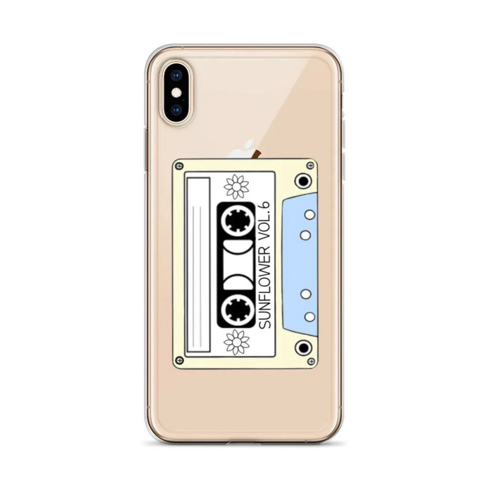 Cassette Clear iPhone Case