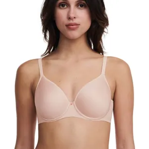 Chantelle Comfort Chic Full Coverage Custom Fit Bra - Nude Rose Size 36DDDD