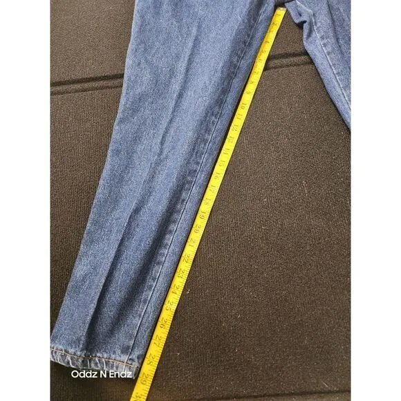 Chic Womens High-Waisted‎ Blue Denim Jeans  Size 16