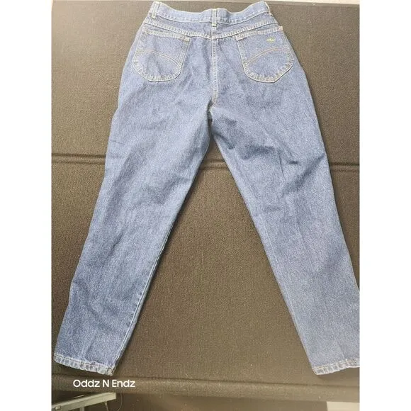 Chic Womens High-Waisted‎ Blue Denim Jeans  Size 16