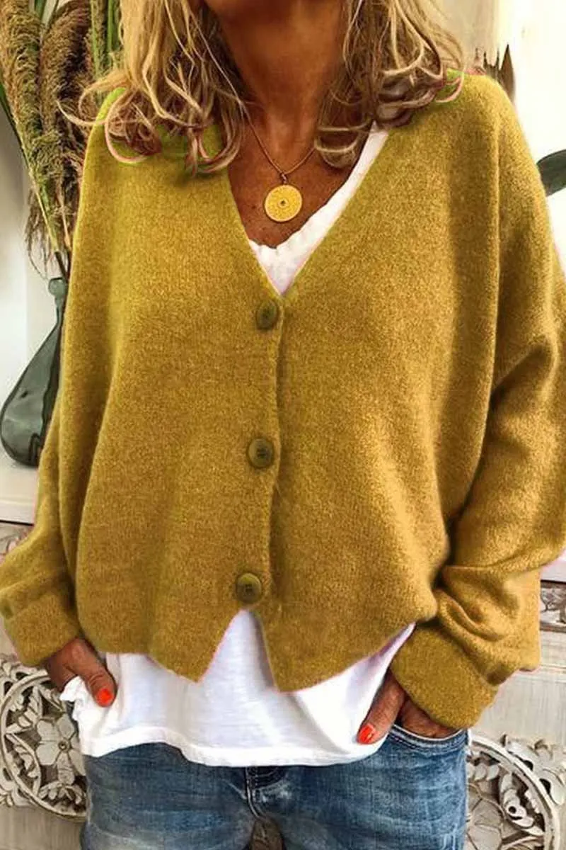 Chicindress Casual Loose Knitted Cardigan ( 6 Colors )