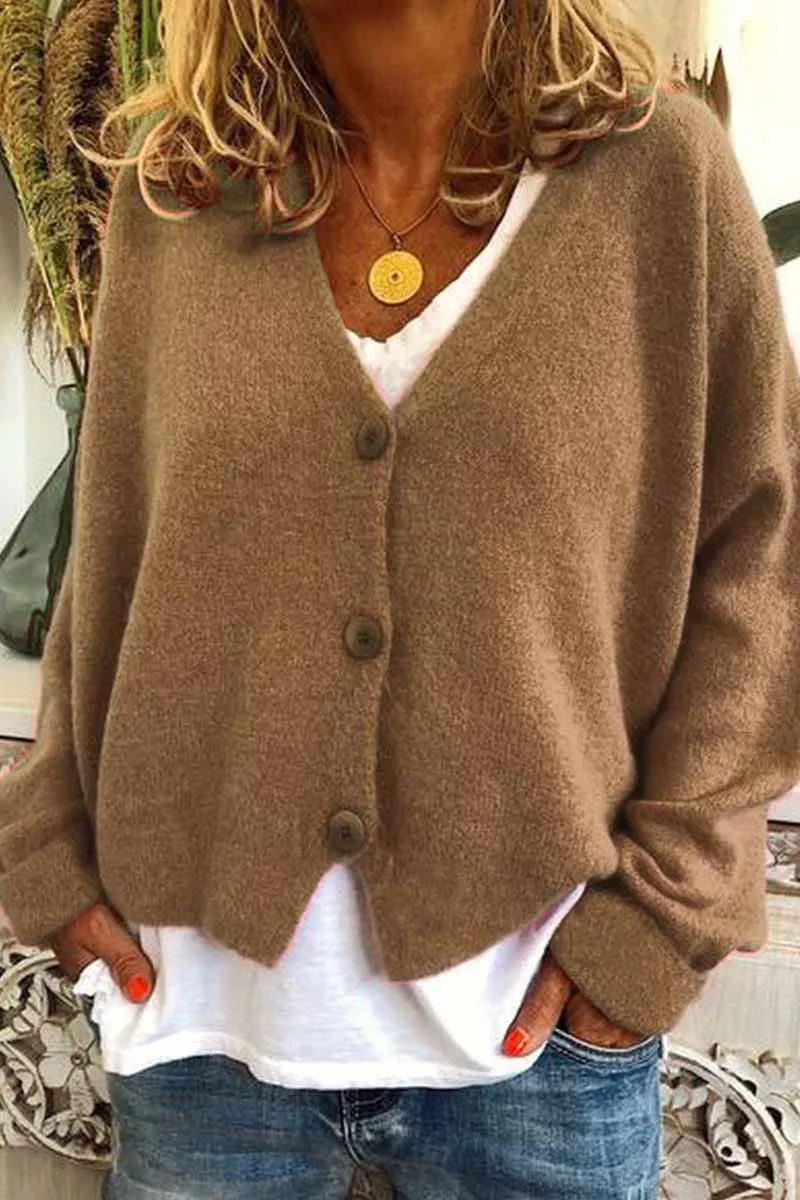 Chicindress Casual Loose Knitted Cardigan ( 6 Colors )