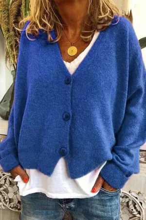 Chicindress Casual Loose Knitted Cardigan ( 6 Colors )