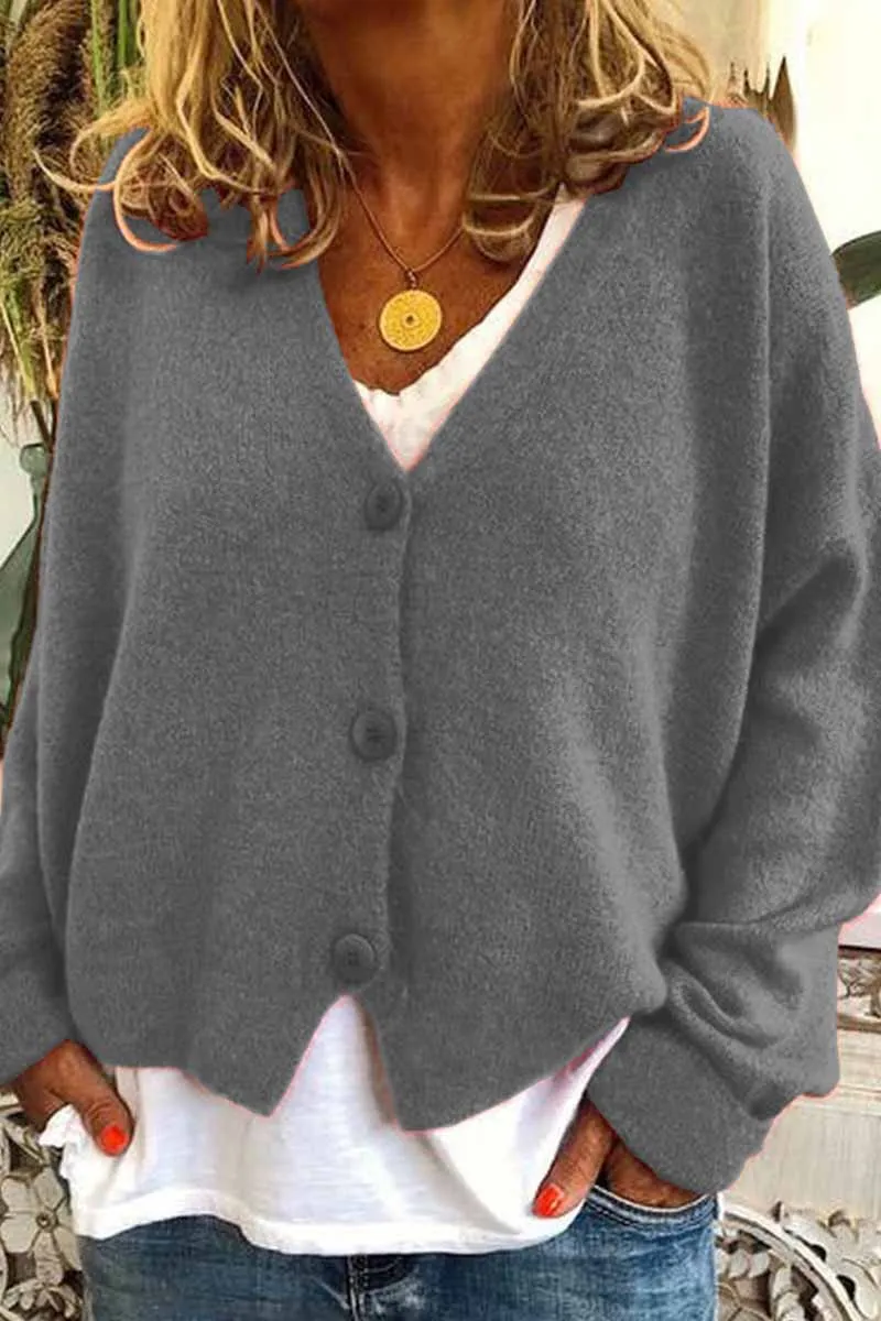 Chicindress Casual Loose Knitted Cardigan ( 6 Colors )