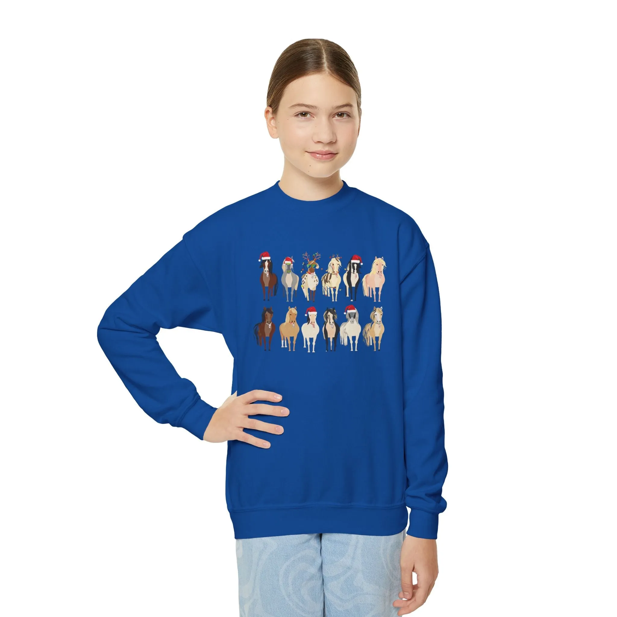 Christmas Horse Youth Shirt