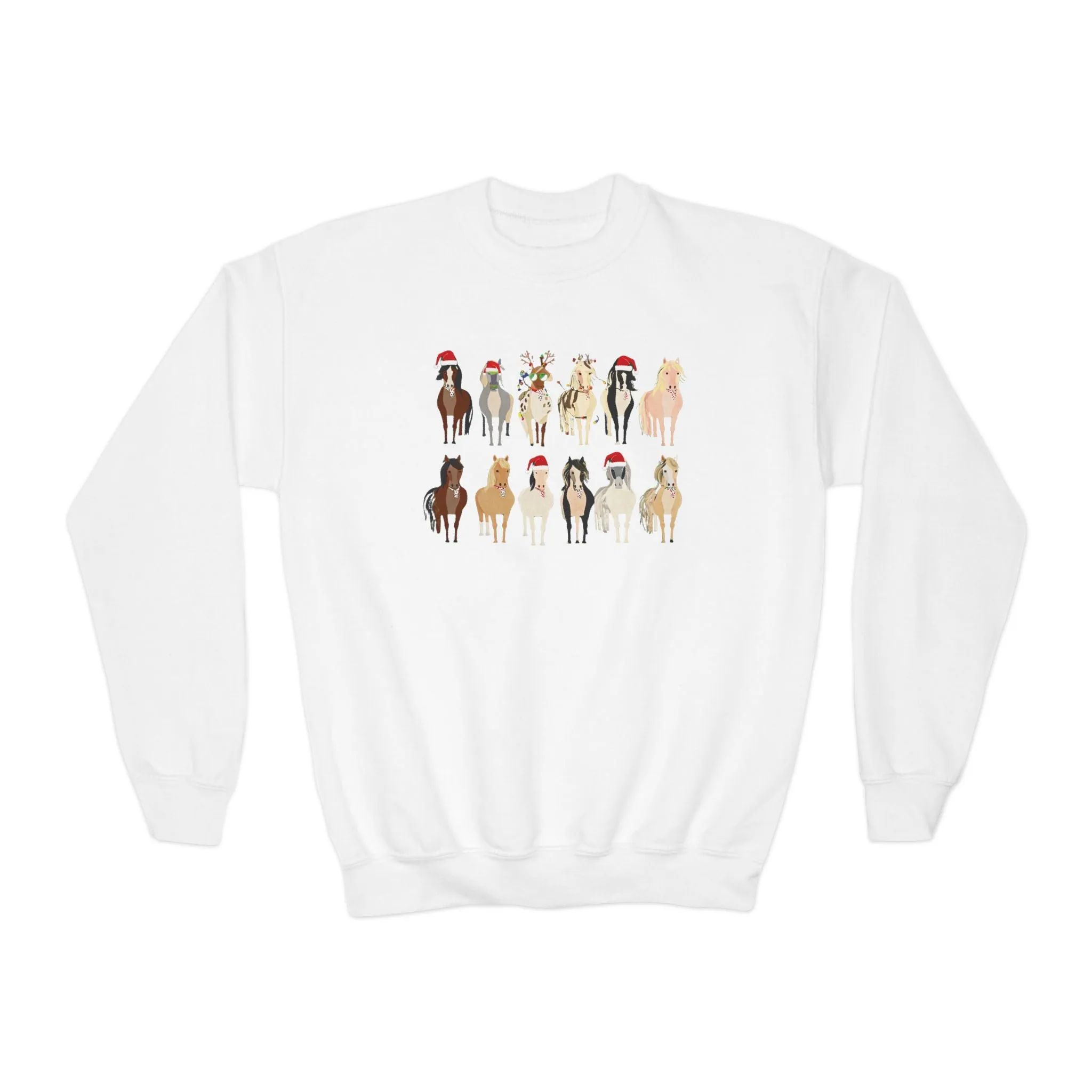 Christmas Horse Youth Shirt