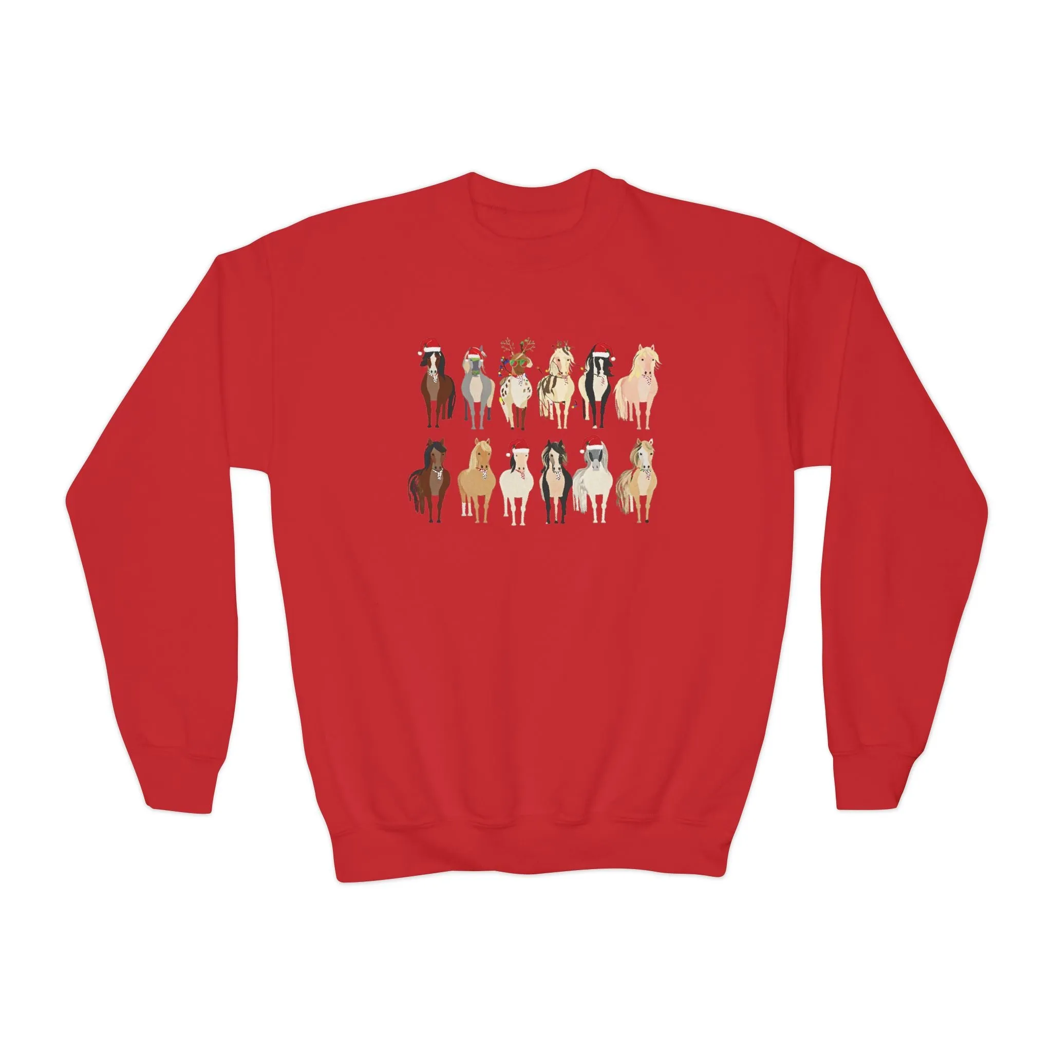 Christmas Horse Youth Shirt