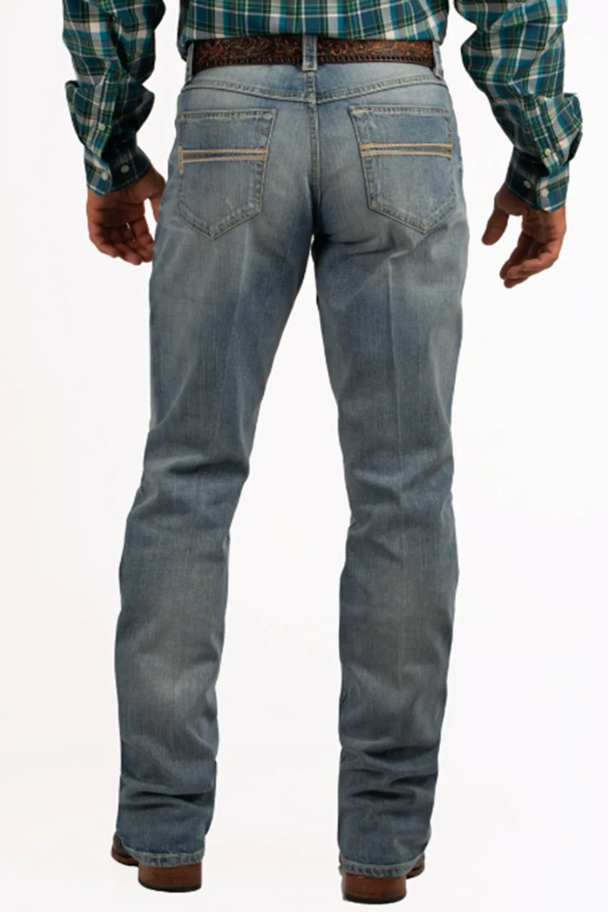 CLMB71934007-28-36 Jeans - Mens Cinch Carter 2.0 Light Stone