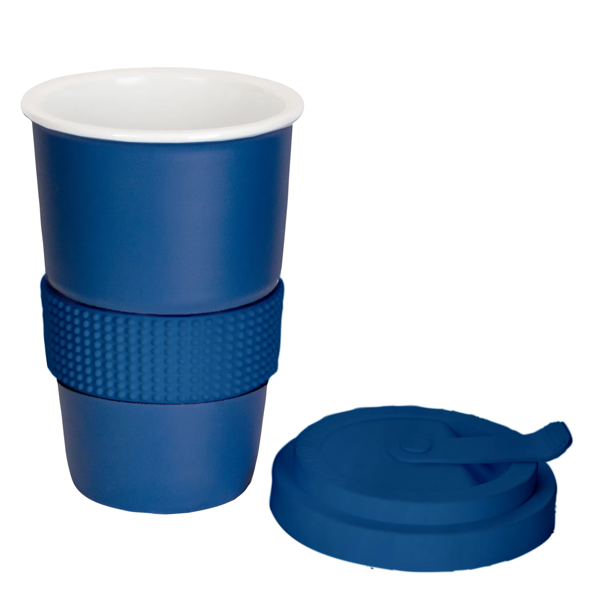 Coffee to go cup made of porcelain - sustainable & durable / 7 colors