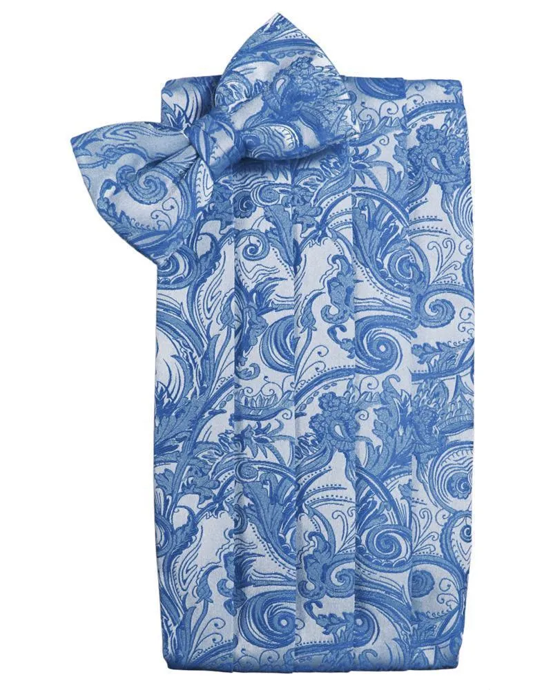 Cornflower Tapestry Kids Cummerbund