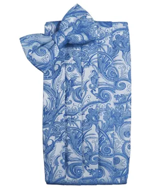 Cornflower Tapestry Kids Cummerbund