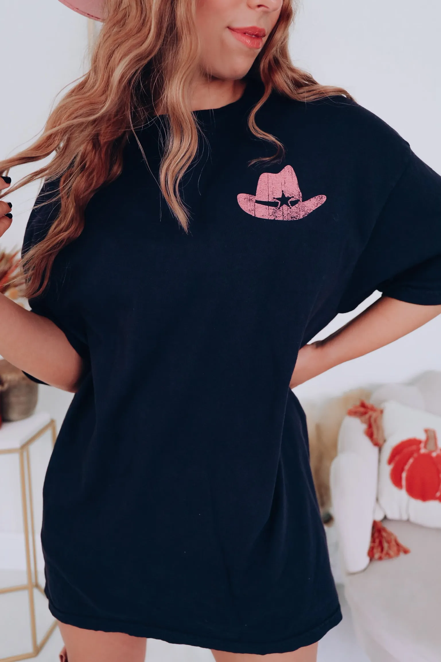 Cowboy Baby Graphic Tee - Black