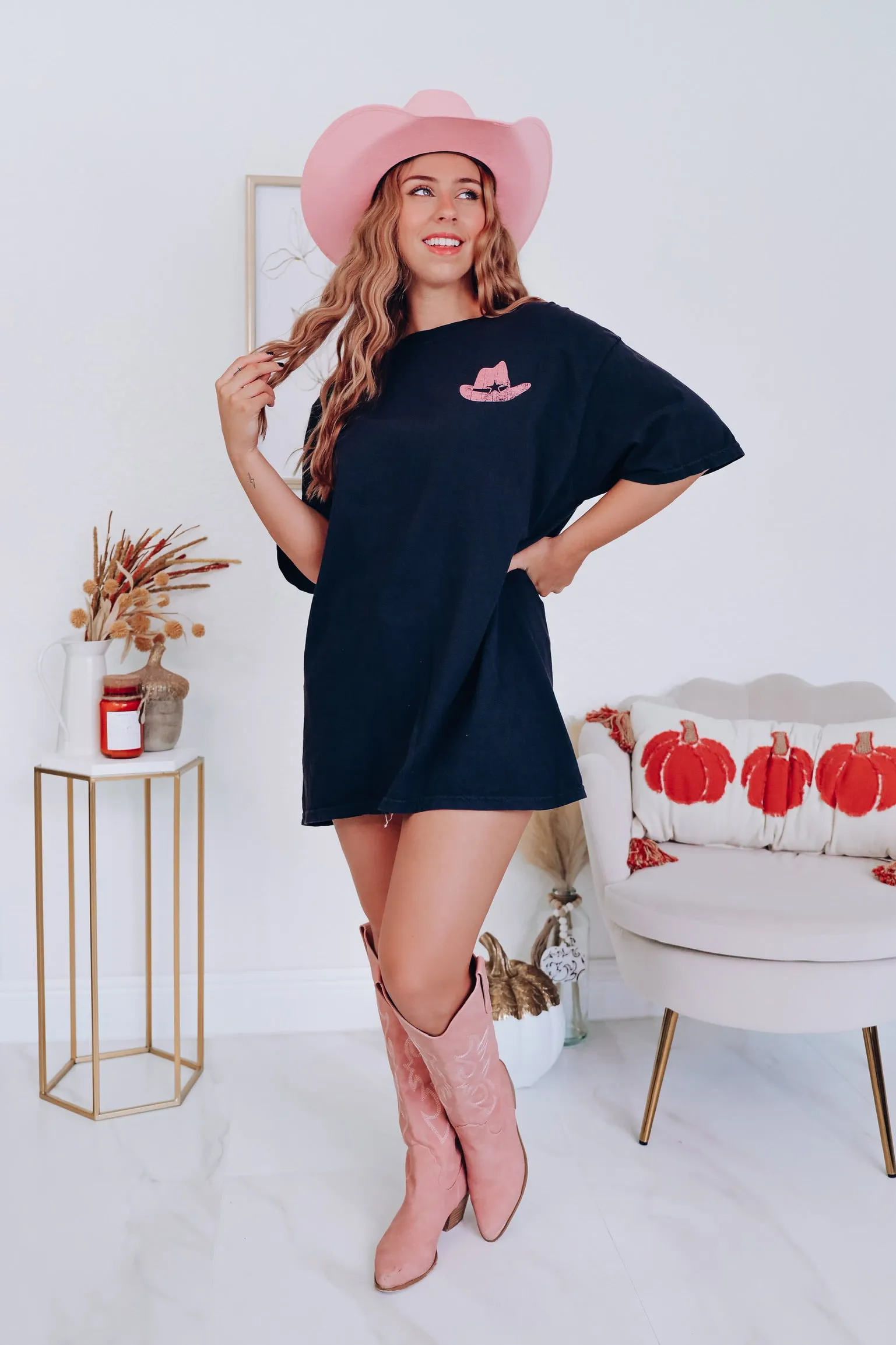 Cowboy Baby Graphic Tee - Black