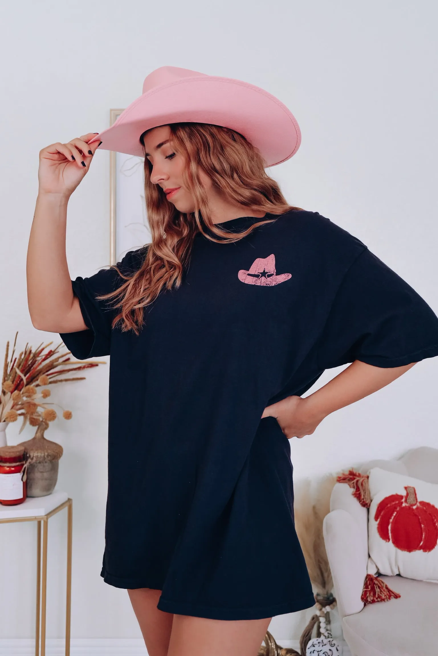 Cowboy Baby Graphic Tee - Black