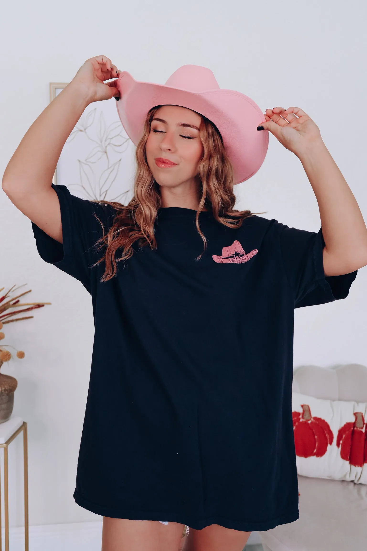 Cowboy Baby Graphic Tee - Black