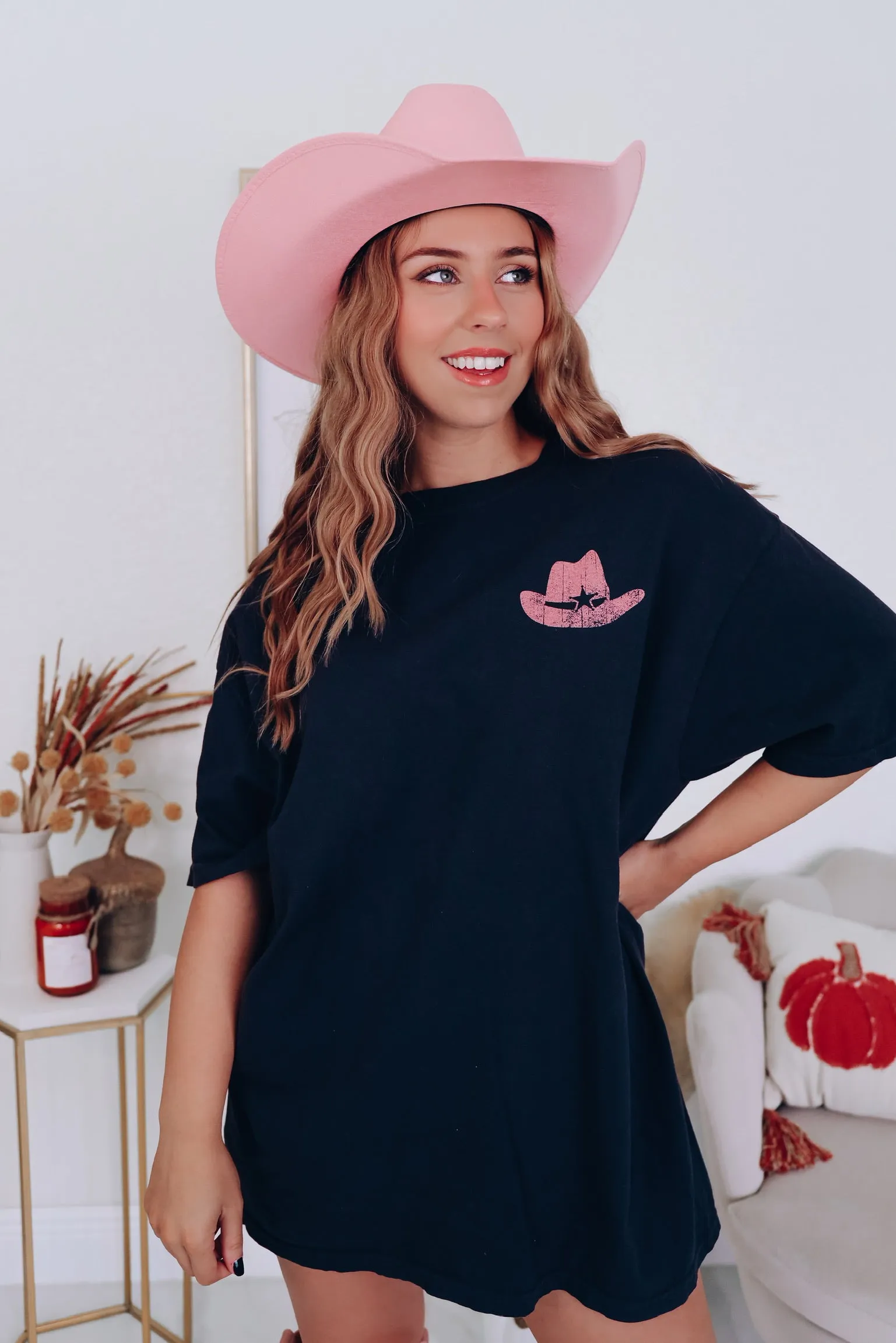 Cowboy Baby Graphic Tee - Black