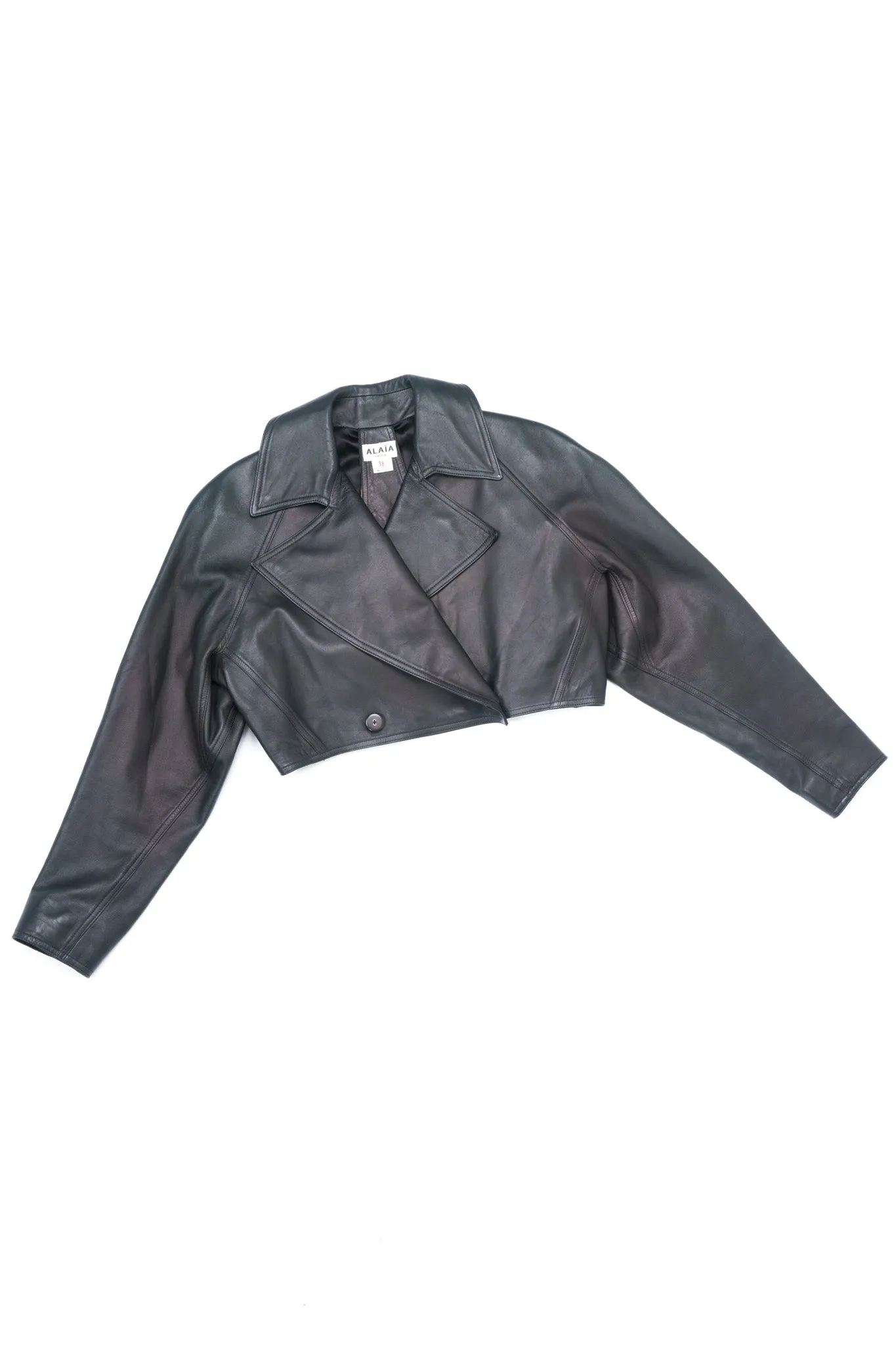 Cropped Biker Jacket