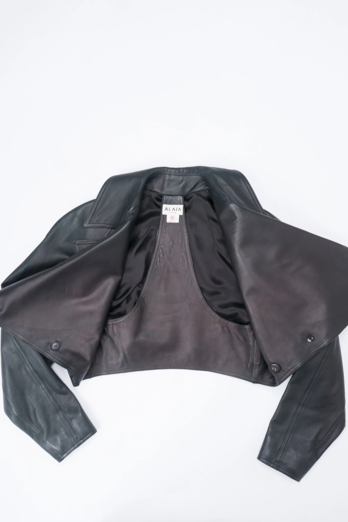 Cropped Biker Jacket