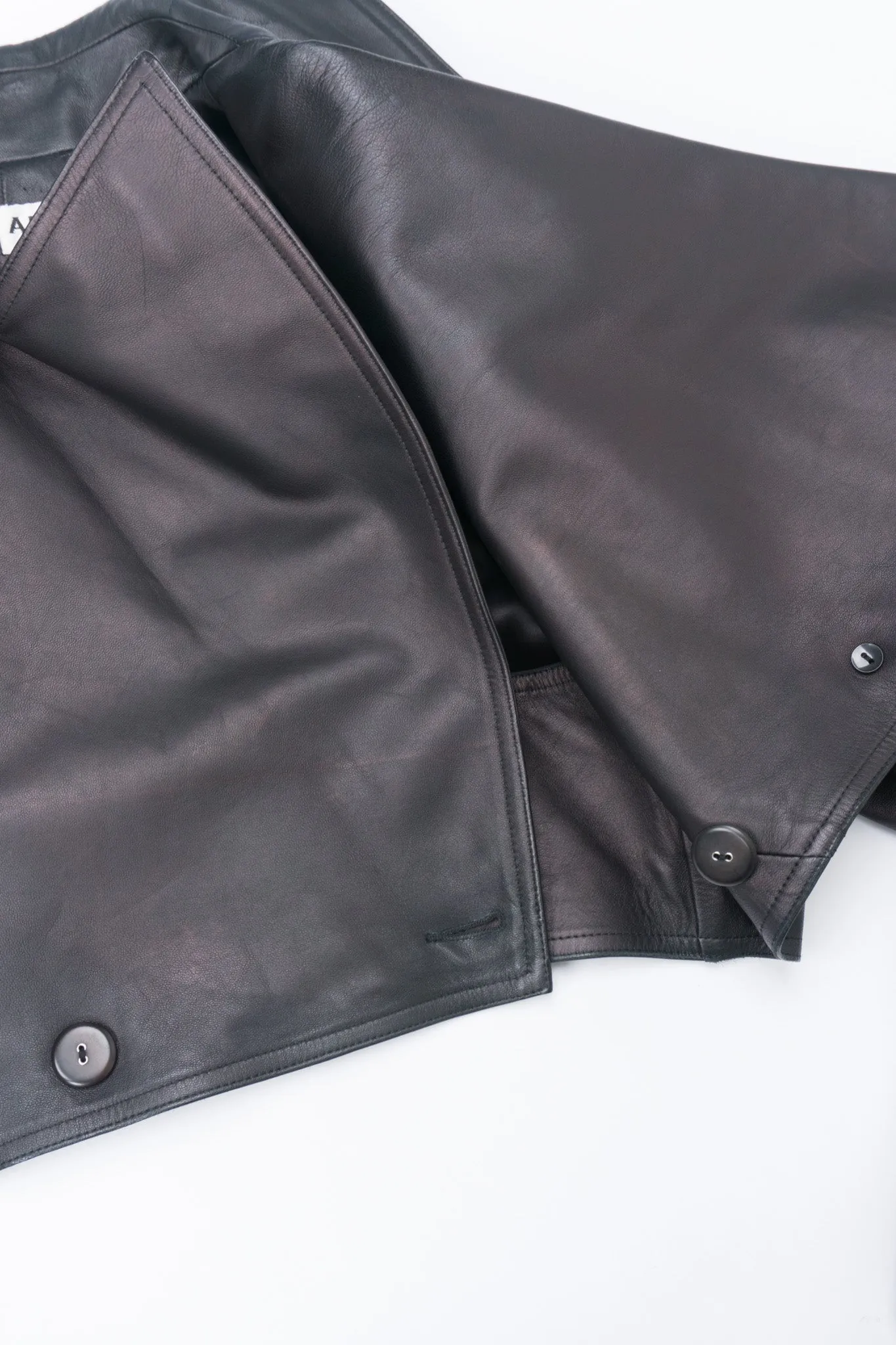 Cropped Biker Jacket