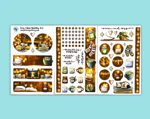 DIGITAL DOWNLOAD Cozy Cabin Monthly Kit