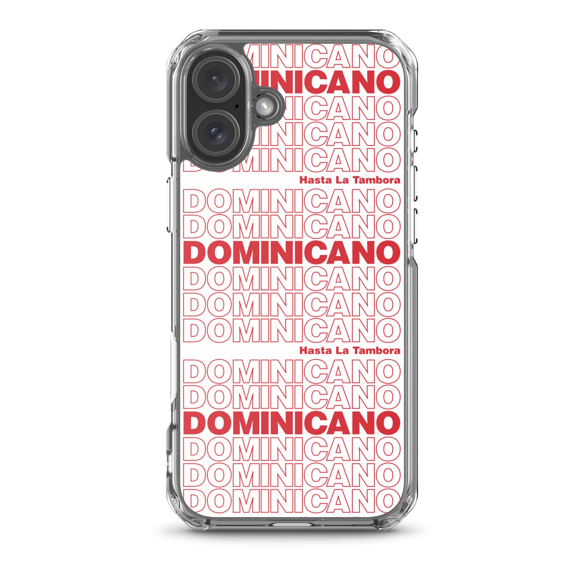 Dominicano Hasta La Tambora iPhone Case
