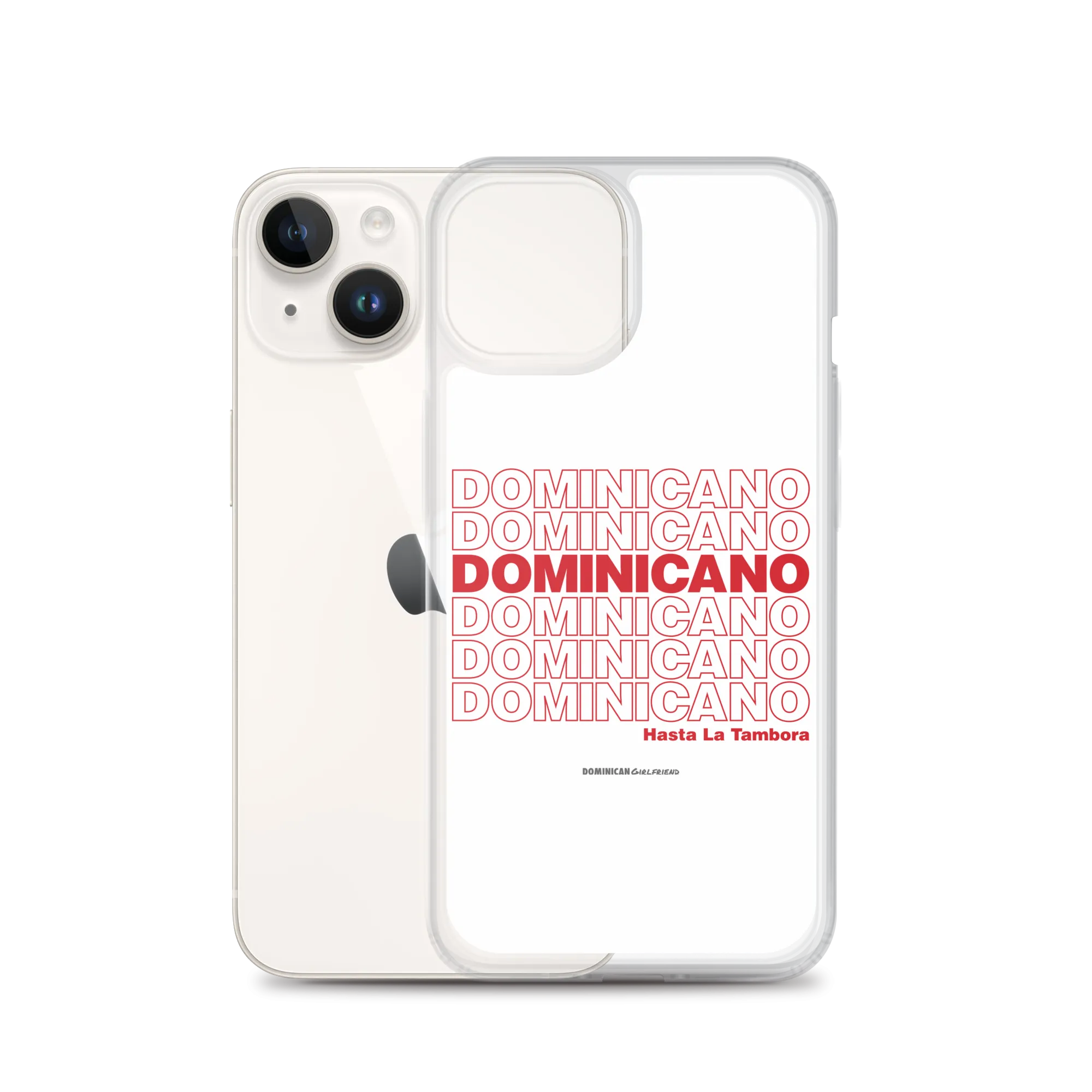 Dominicano Hasta La Tambora iPhone Case
