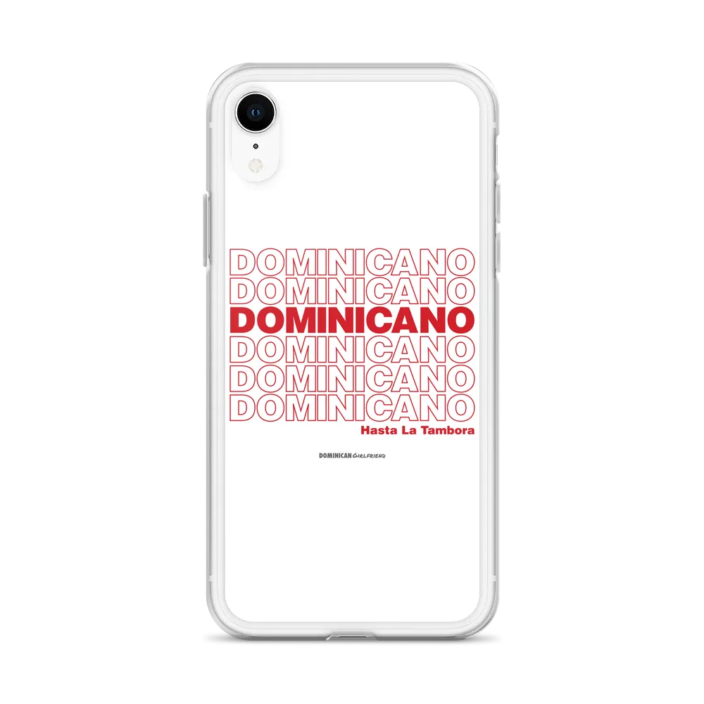 Dominicano Hasta La Tambora iPhone Case