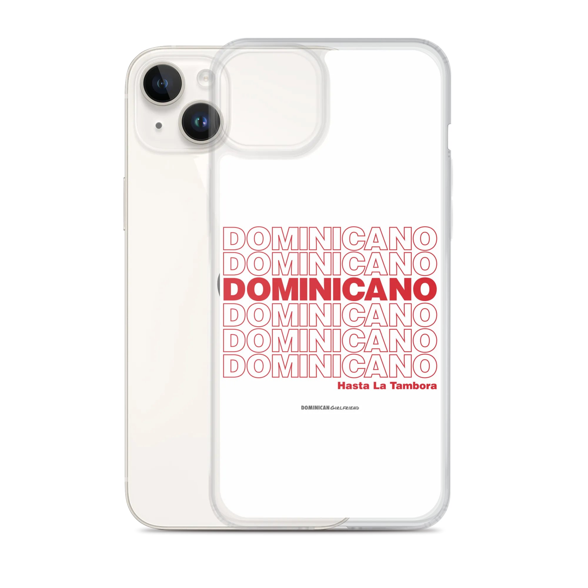 Dominicano Hasta La Tambora iPhone Case
