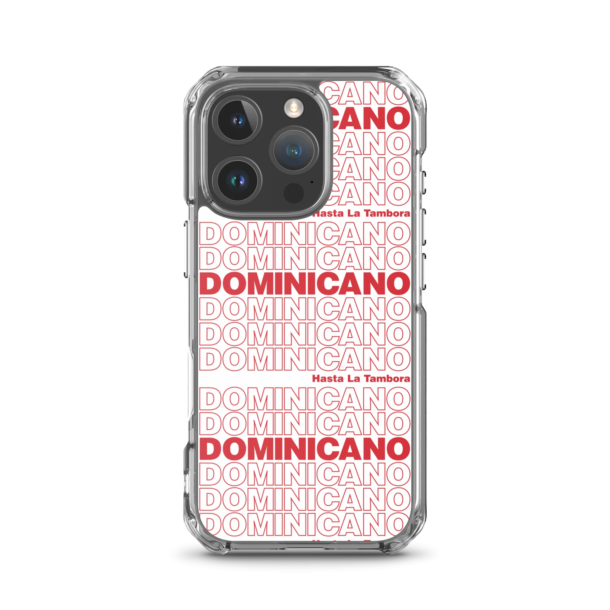 Dominicano Hasta La Tambora iPhone Case