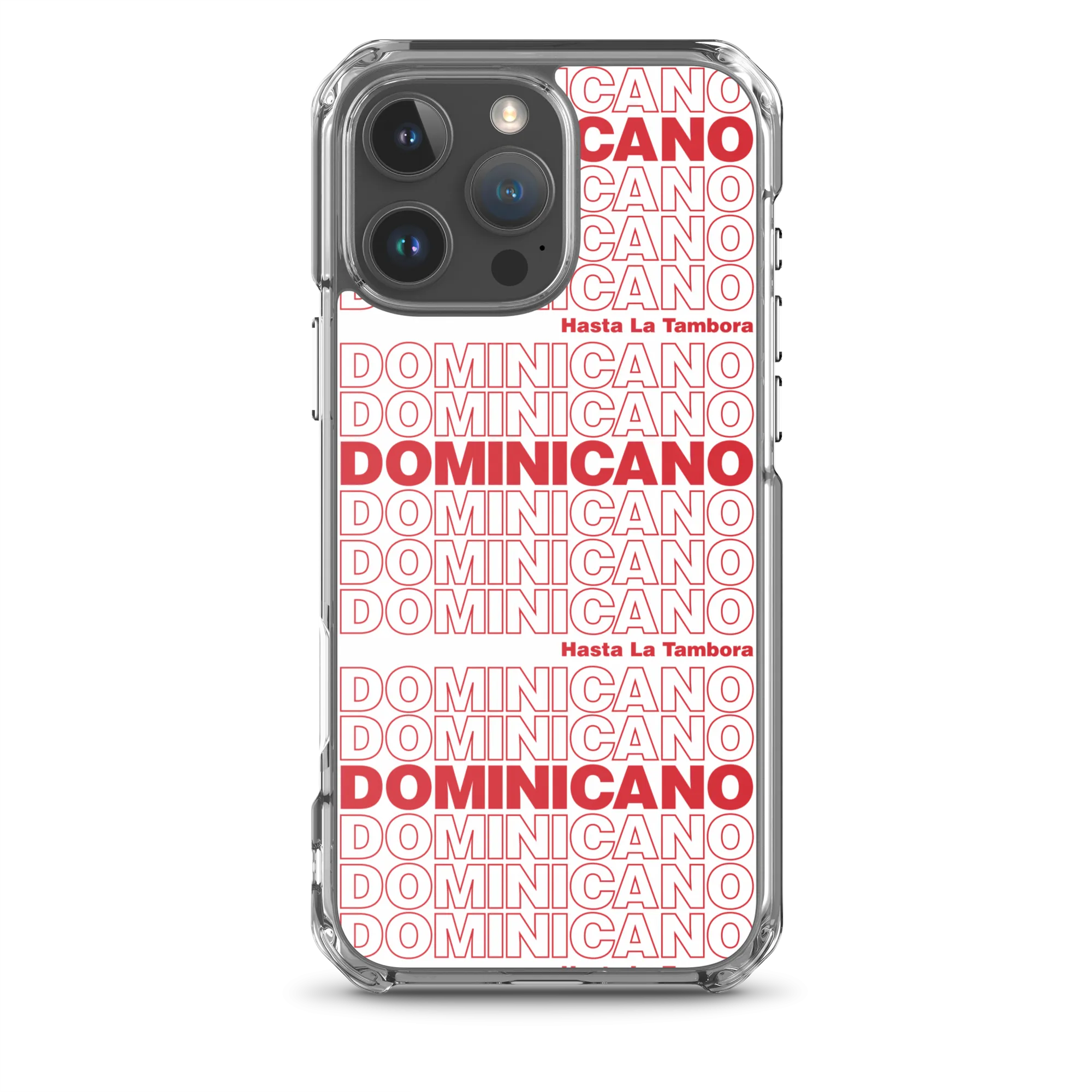 Dominicano Hasta La Tambora iPhone Case