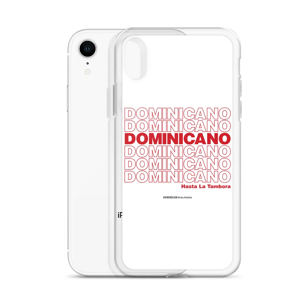 Dominicano Hasta La Tambora iPhone Case