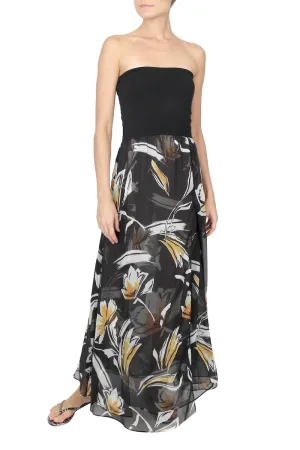 Double Layered Palazzo Skirt