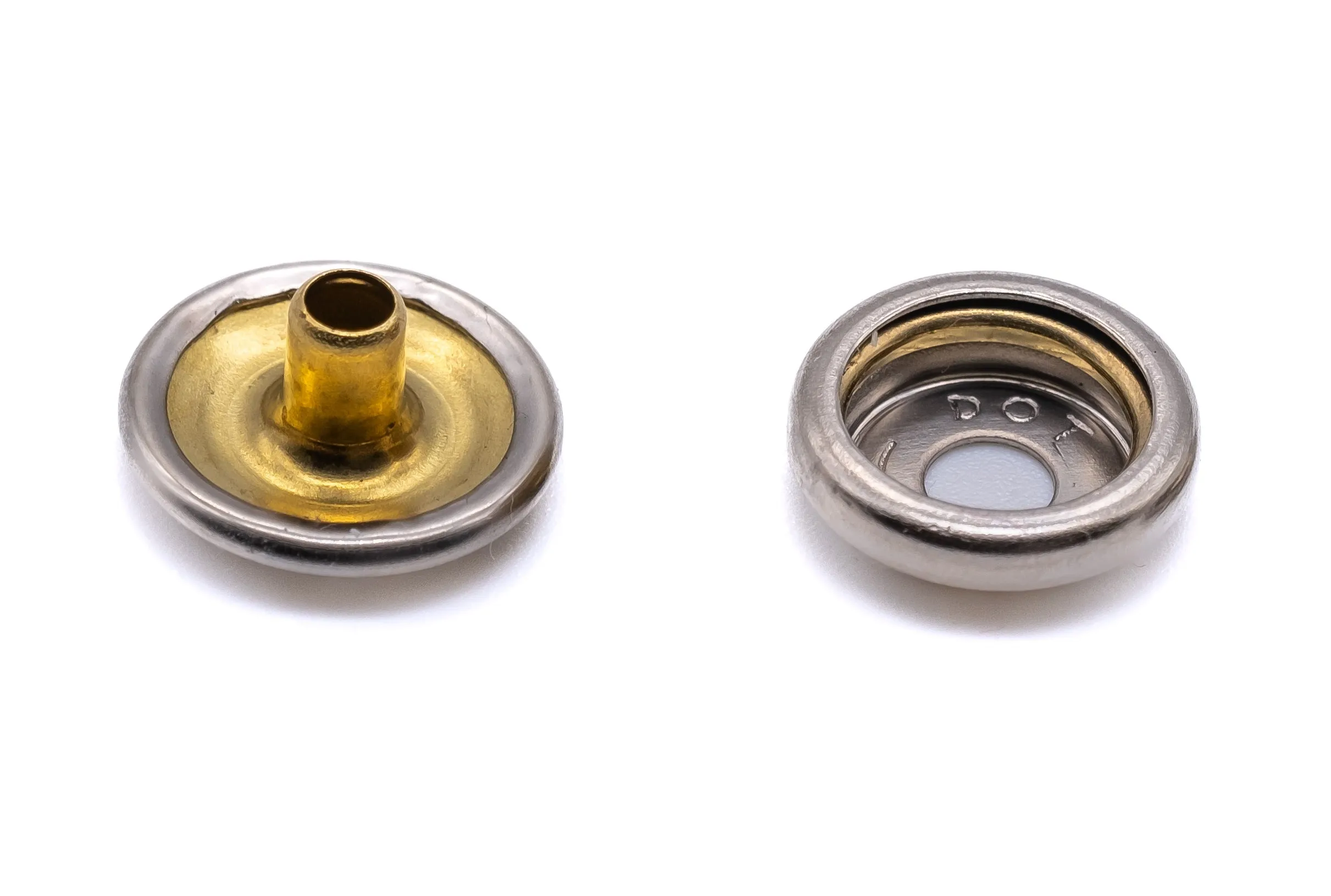 Durable DOT press snap fastener kit brass nickel plated canvas to canvas refill kit