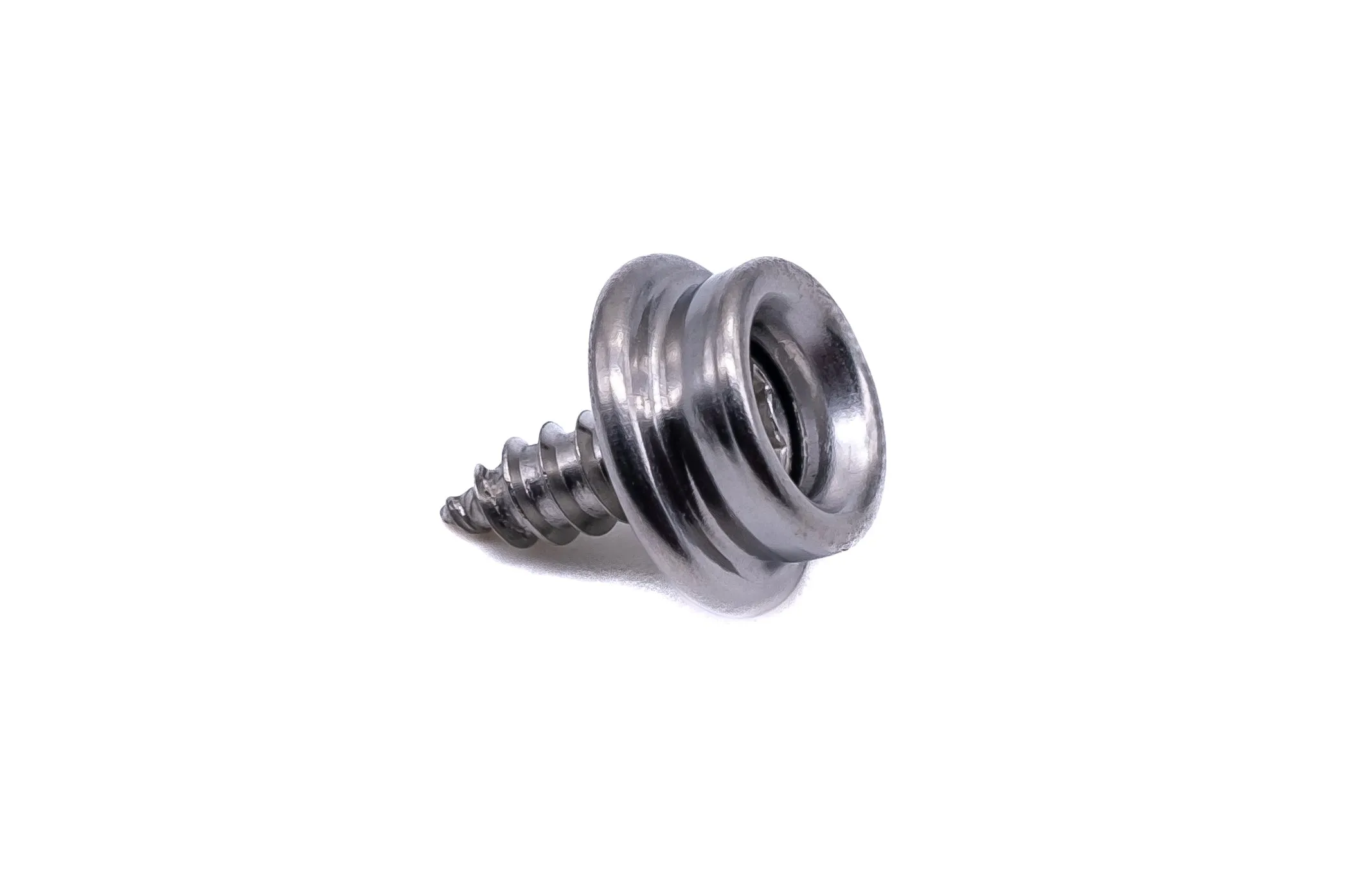 Durable DOT press snap fastener kit brass nickel plated canvas to deck 3/8" screw refill kit