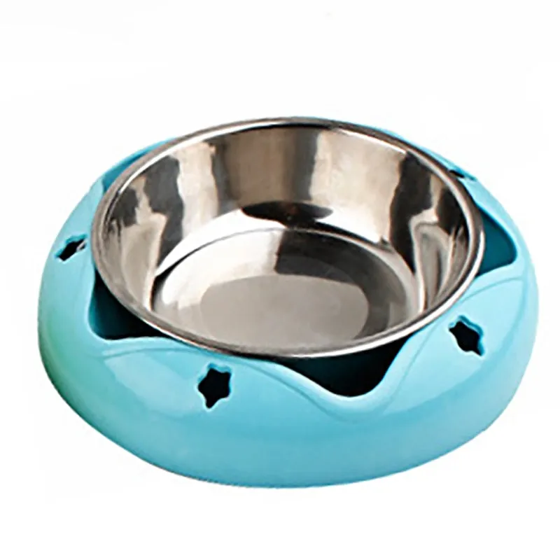 Durable Pet Bowl | Stainless Steel  Drinking Feeding Dual-use Food Feeder