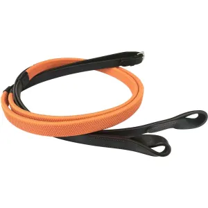 Eco Rider Kriss Dimple Looped Race Reins - Finest Eco Leather Strong & Durable