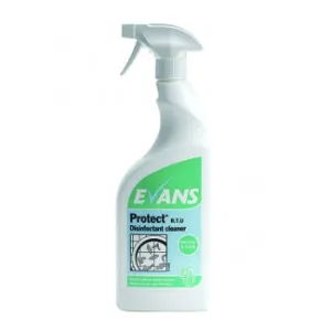 Evans Protect Disinfectant Cleaner 750ml CASE OF 6