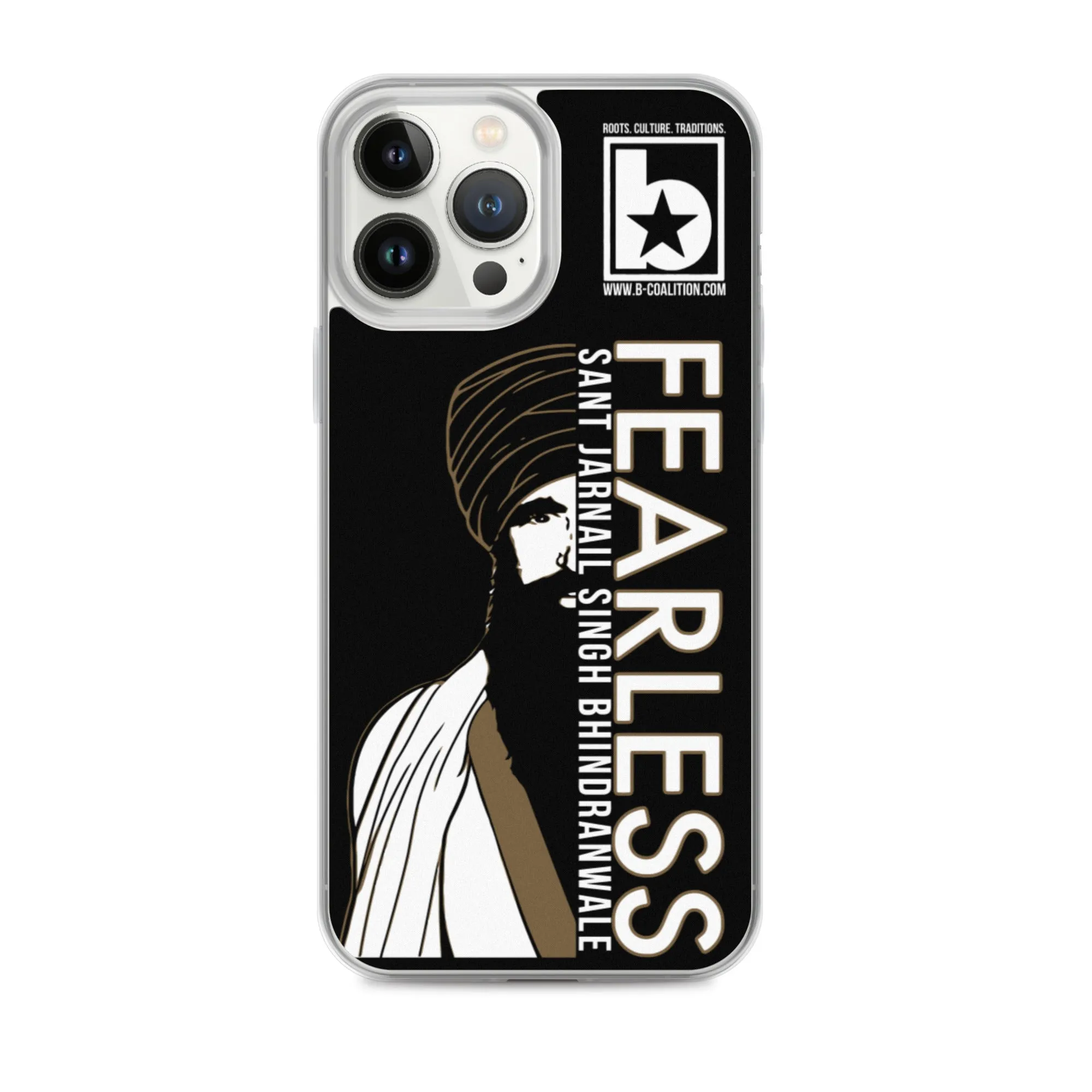 Fearless - Jarnail Singh Bhindranwale iPhone Case