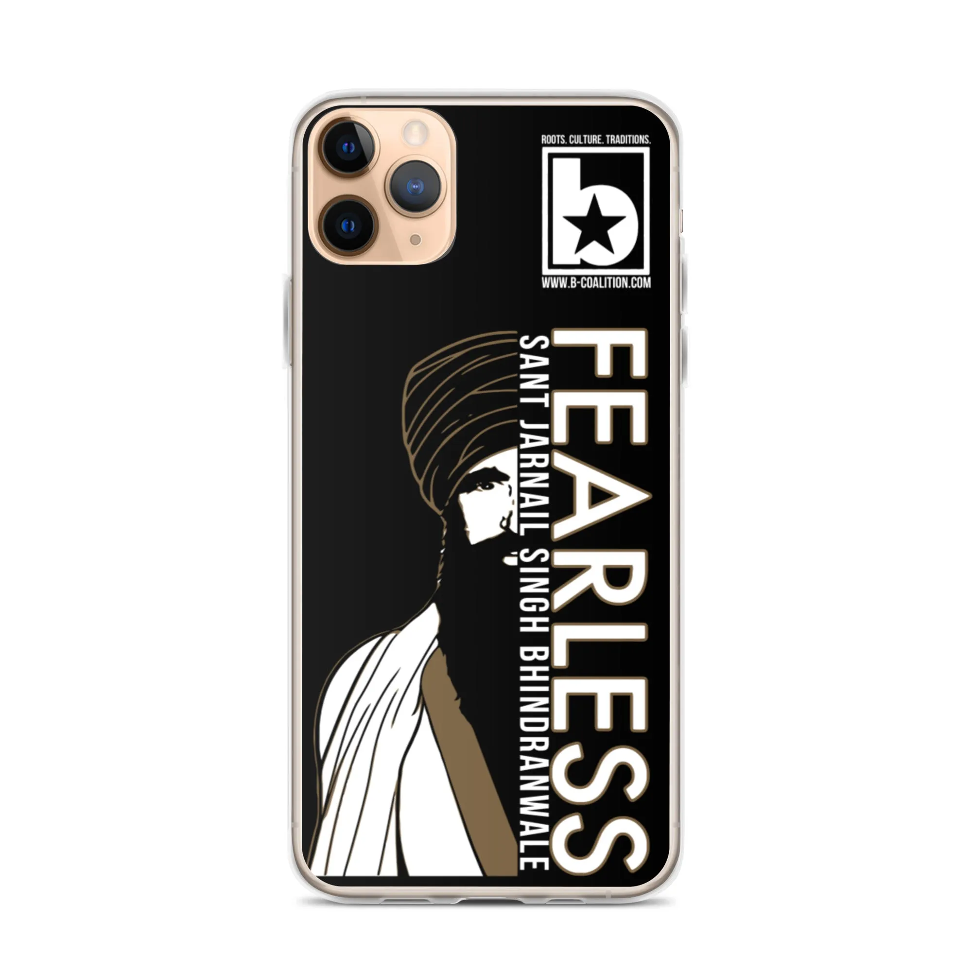 Fearless - Jarnail Singh Bhindranwale iPhone Case