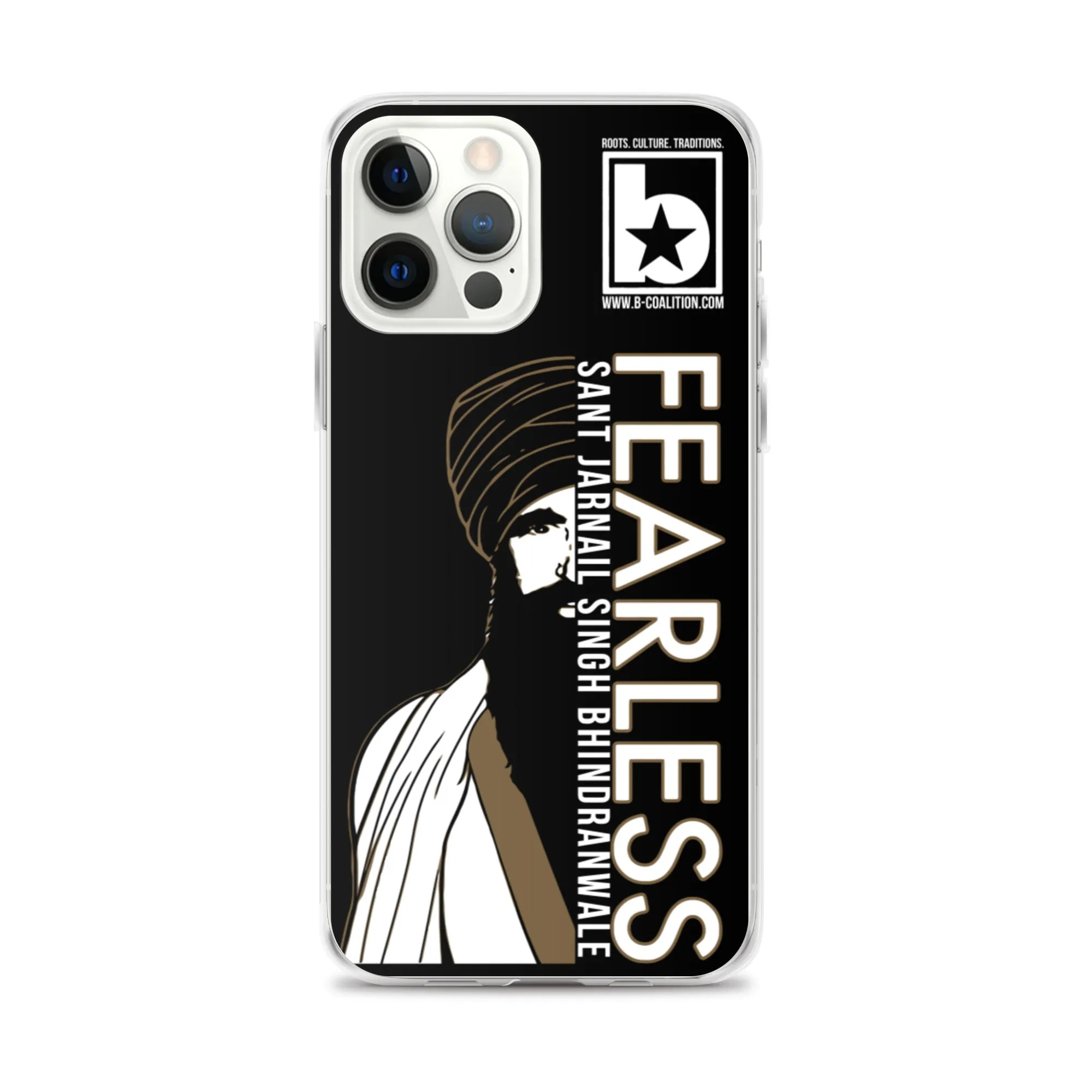 Fearless - Jarnail Singh Bhindranwale iPhone Case