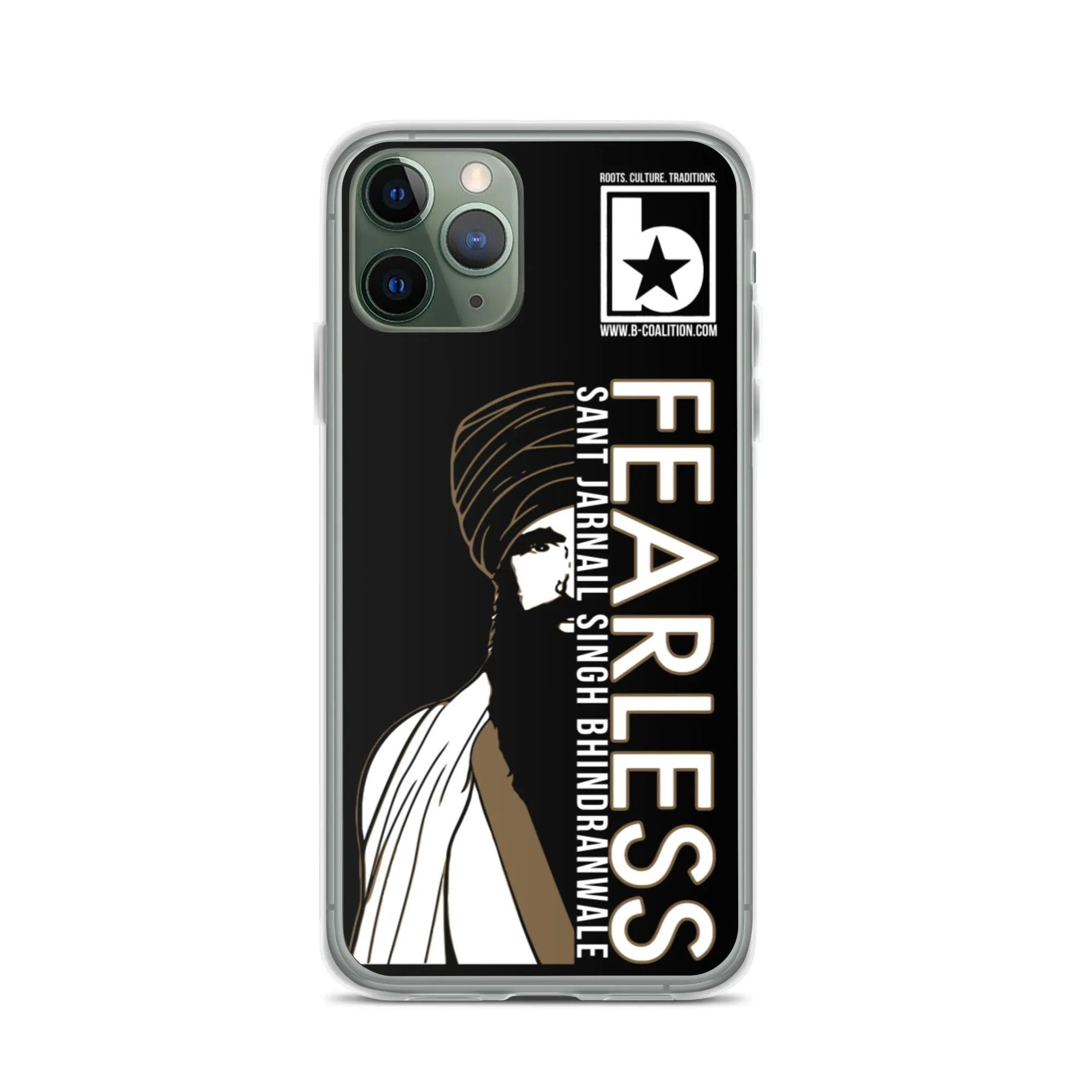 Fearless - Jarnail Singh Bhindranwale iPhone Case