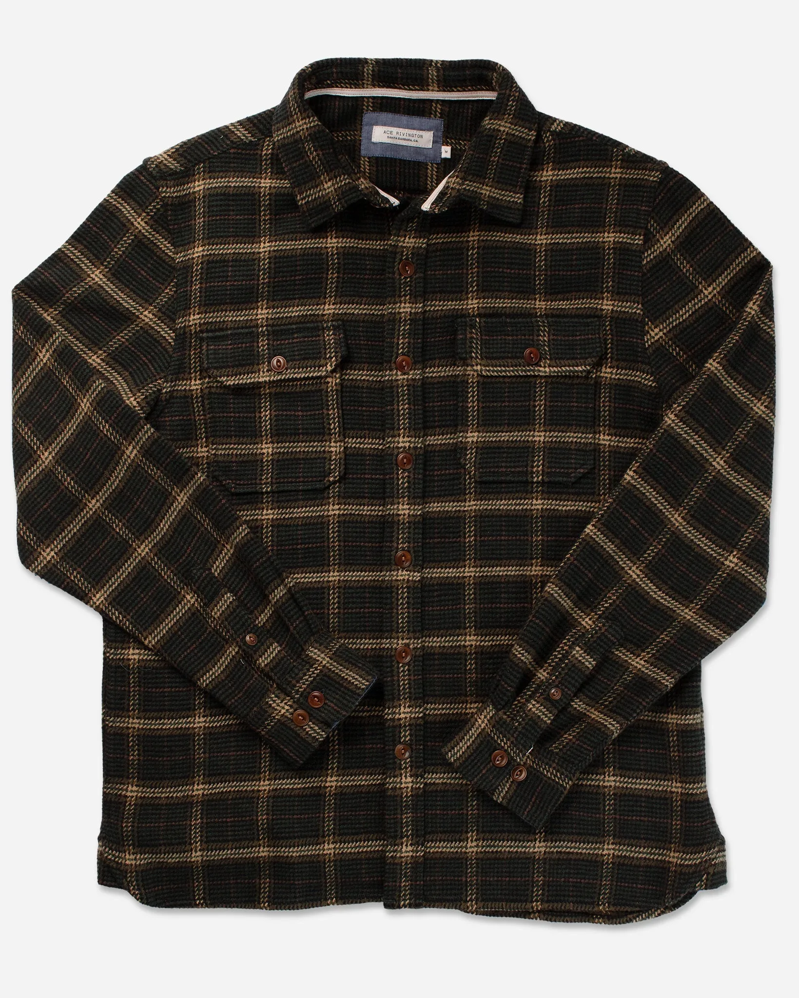 Flannel - Utility Shirt - Forest Hound - H1