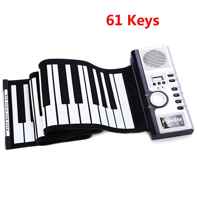 Flexible MIDI Digital Roll Up Keyboard