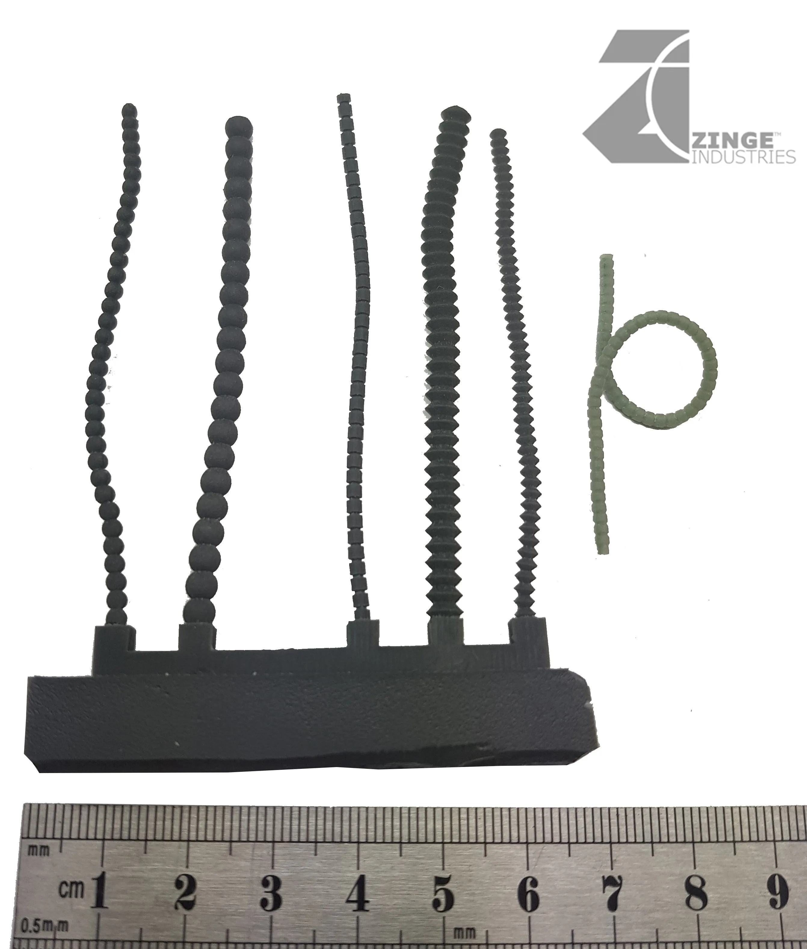 Flexible Power Cables - Various - Sprue of 6