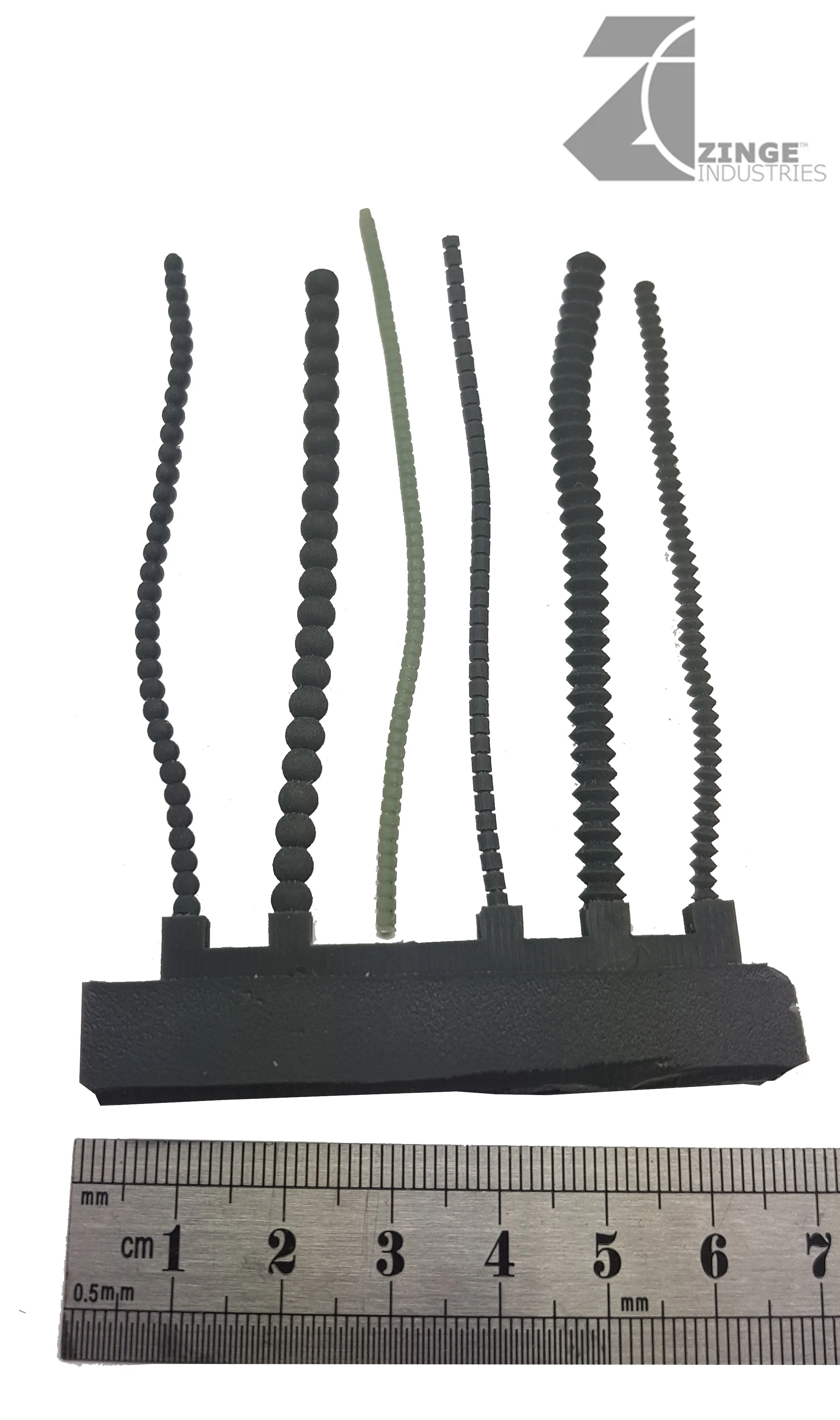 Flexible Power Cables - Various - Sprue of 6