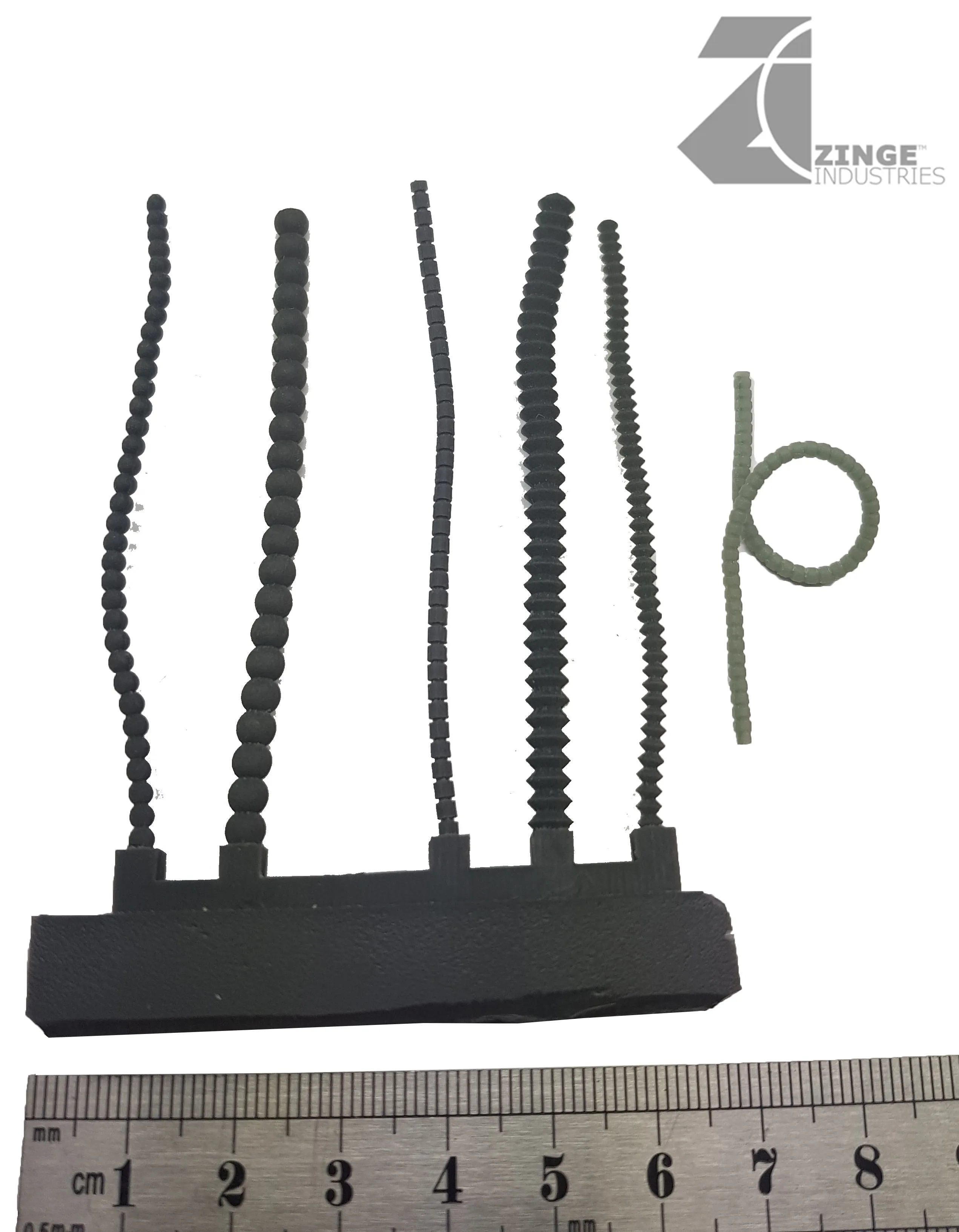 Flexible Power Cables - Various - Sprue of 6