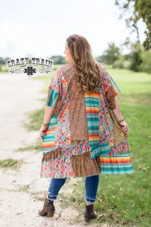 Flowers of Fall Cardigan by Crazy Train