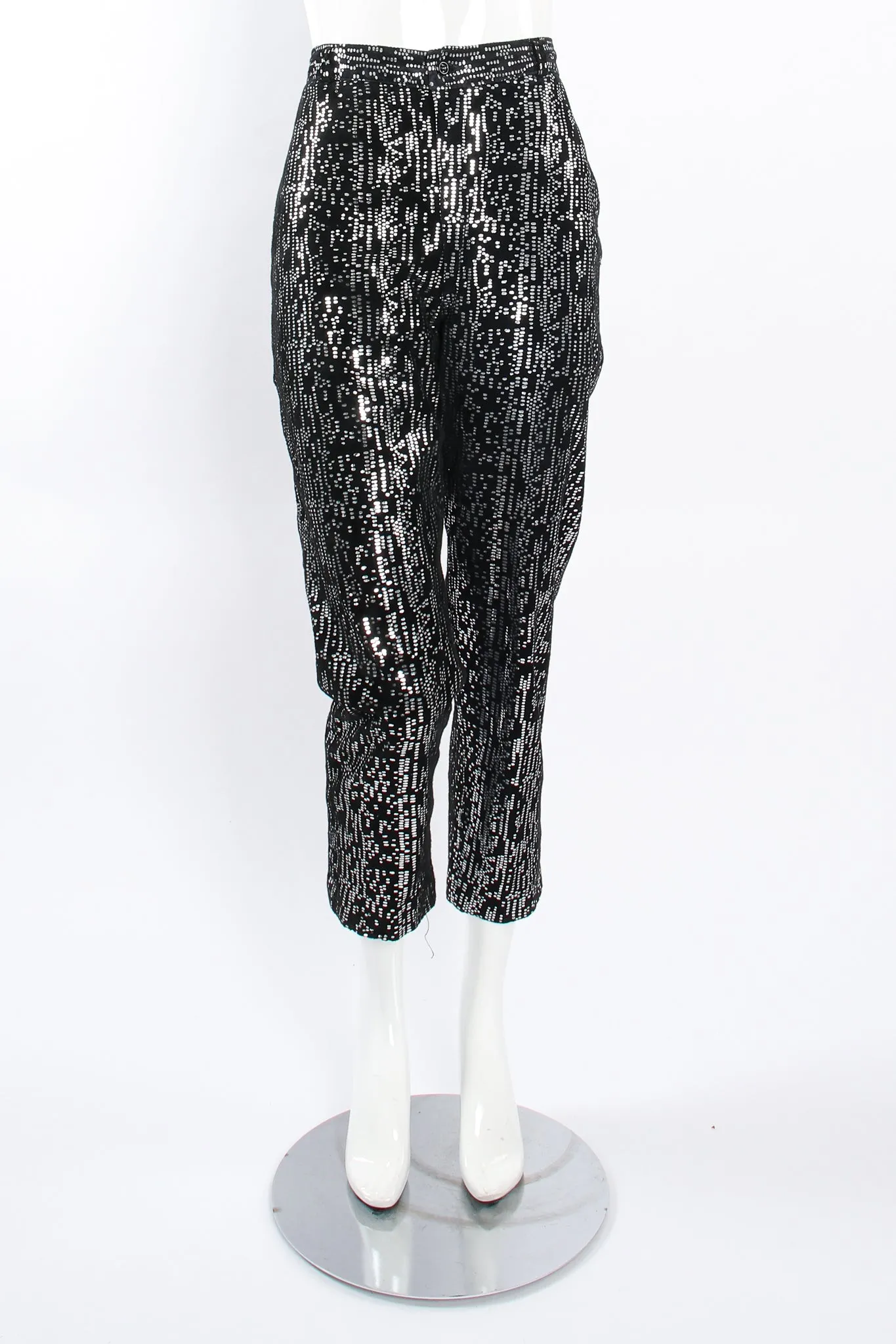 Foiled Suede Bomber Jacket & Pant Set