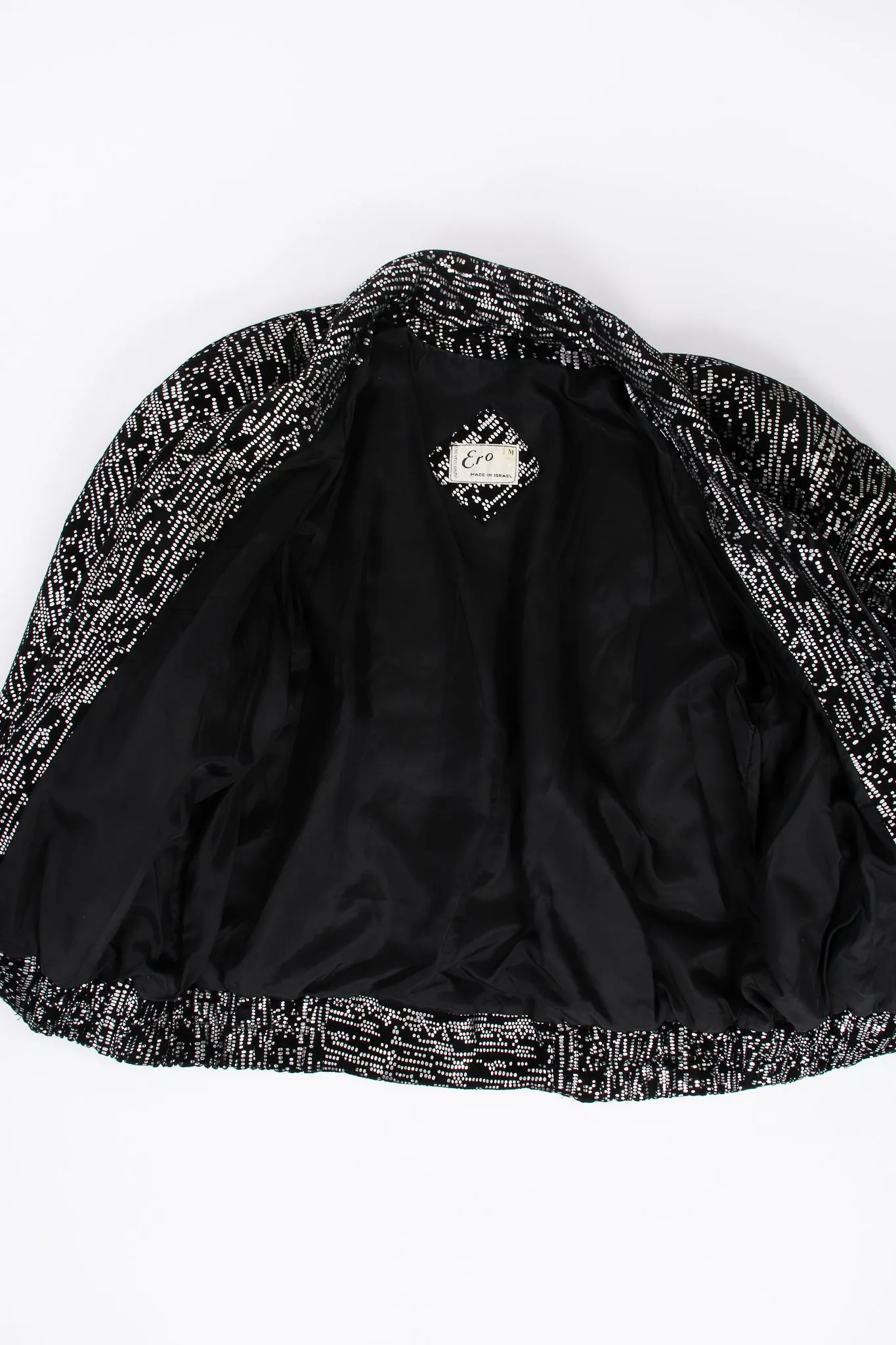 Foiled Suede Bomber Jacket & Pant Set